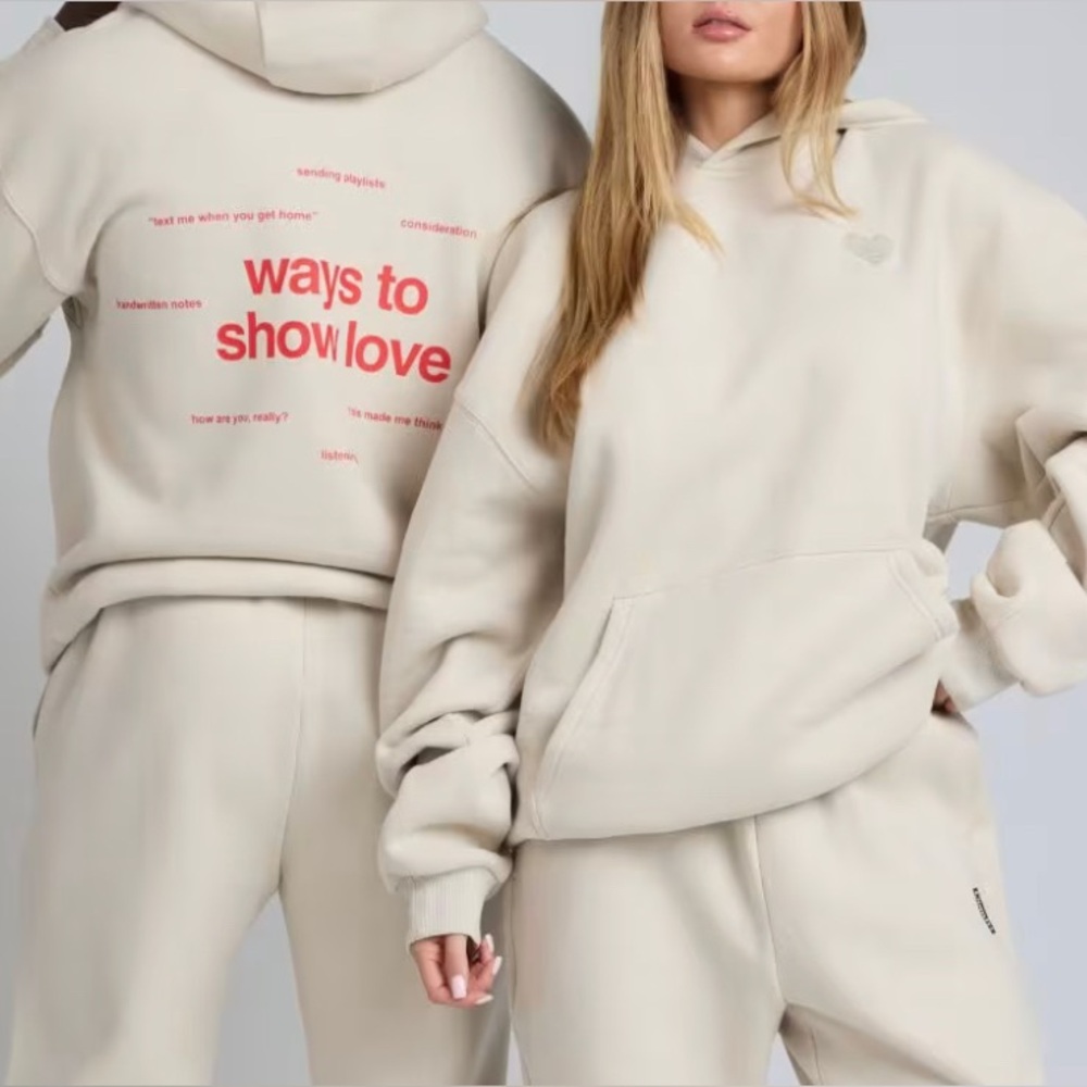 COMFORT Ways to Love Hoodie in Cotton